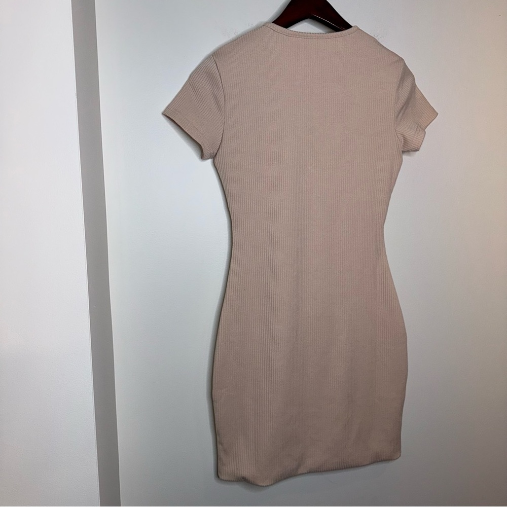 Meshki Blush Ribbed Mini Dress - Picture 5 of 6